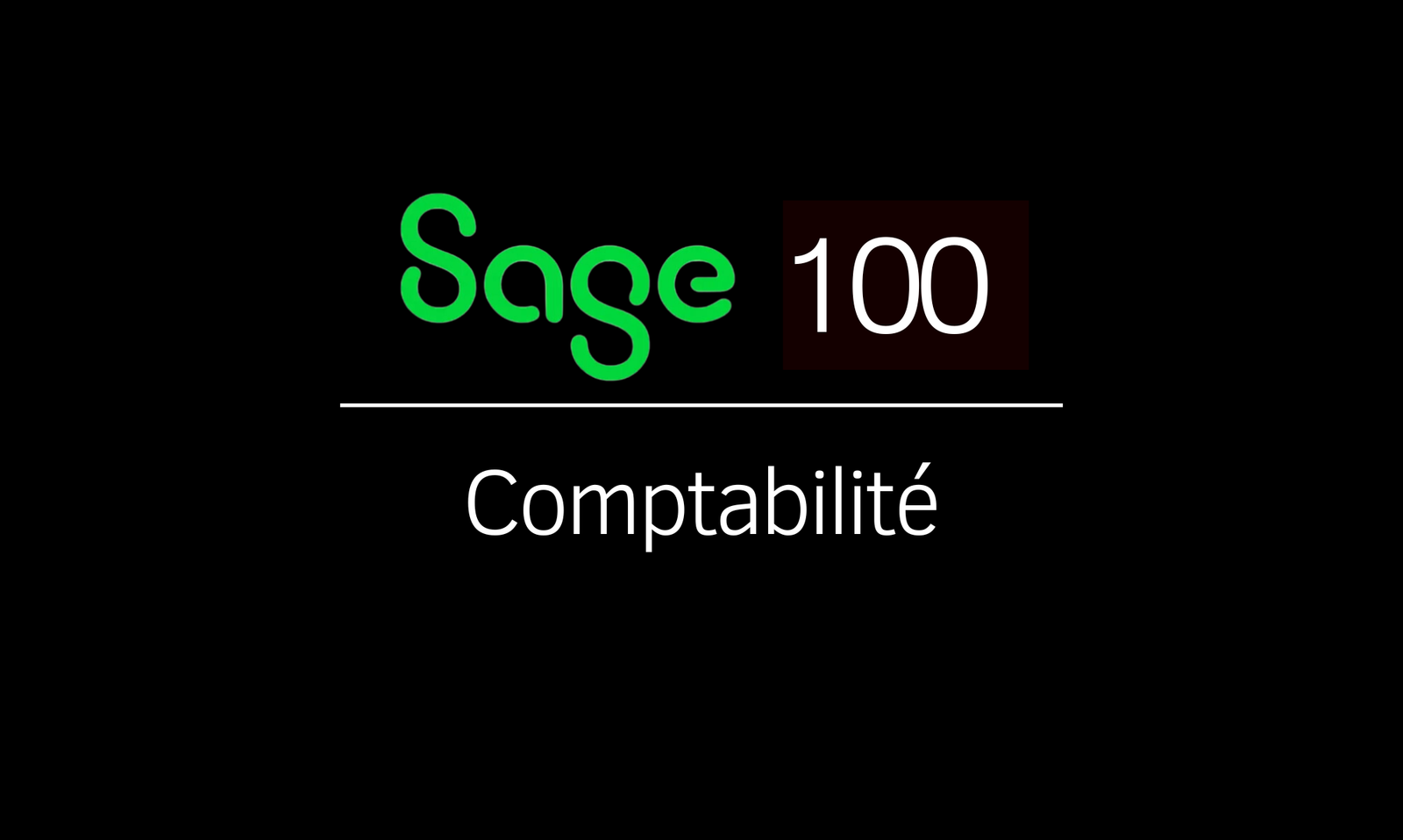 Sage 100 Comptabilité- Omegasoft Intégrateur SAGE MAROC